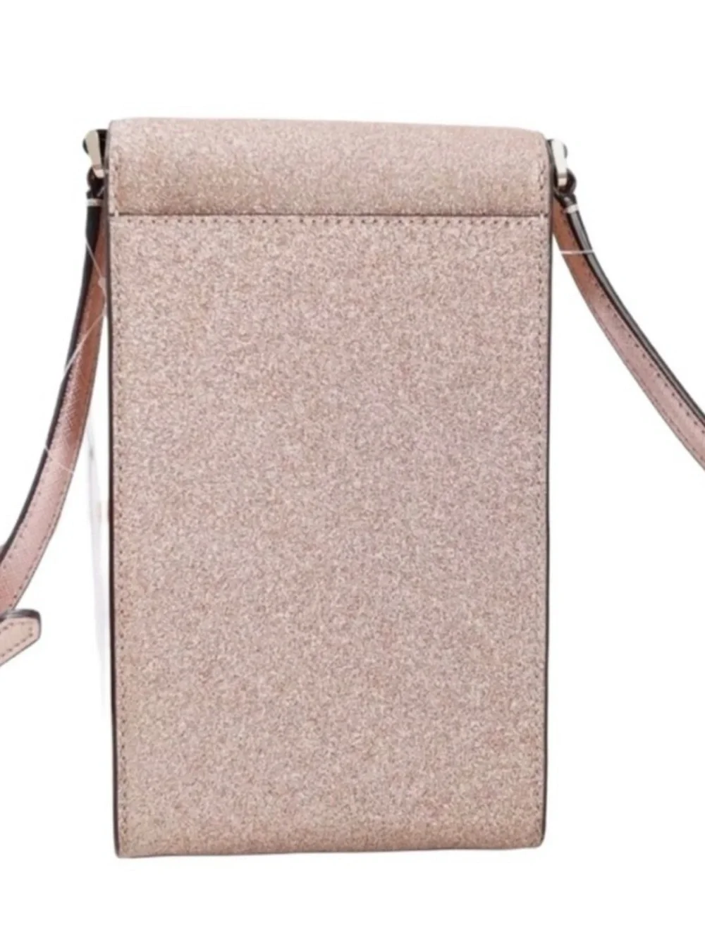 kate spade Crossbody Glitter Rose Gold! NWT in Factory Packing w/ free bag charm